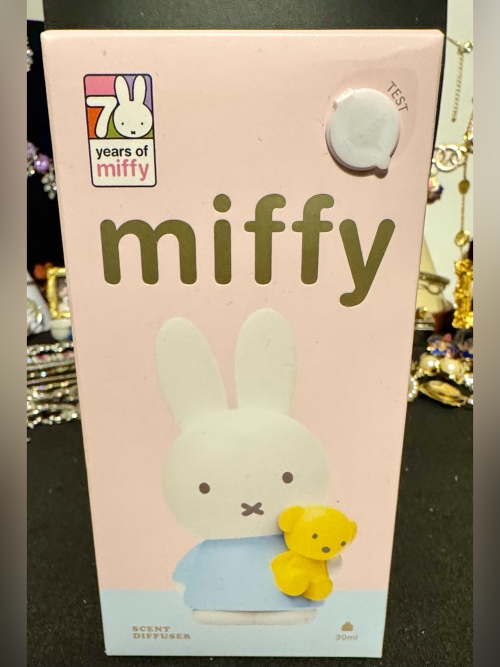 miffy Pink and Yellow Bunny Diffuser Figure